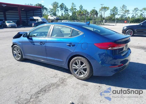 2018 Hyundai Elantra Sel из США, поврежденный, VIN 5NPD84LF6JH378278